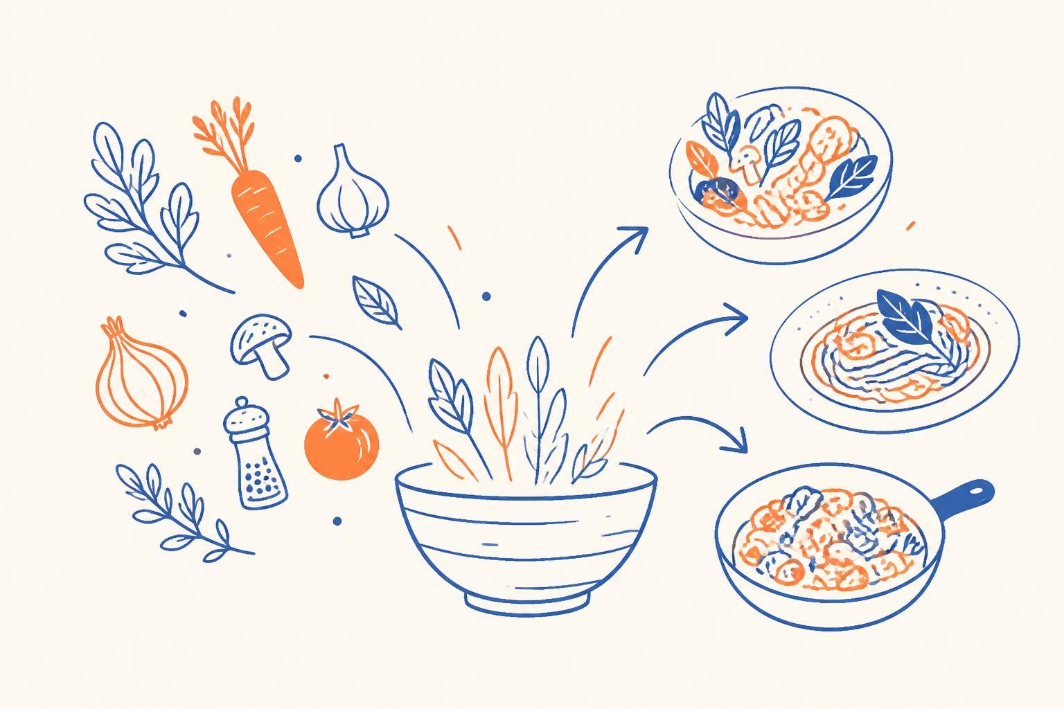 Rezepte aus Zutaten finden – Kreativ Kochen 2026