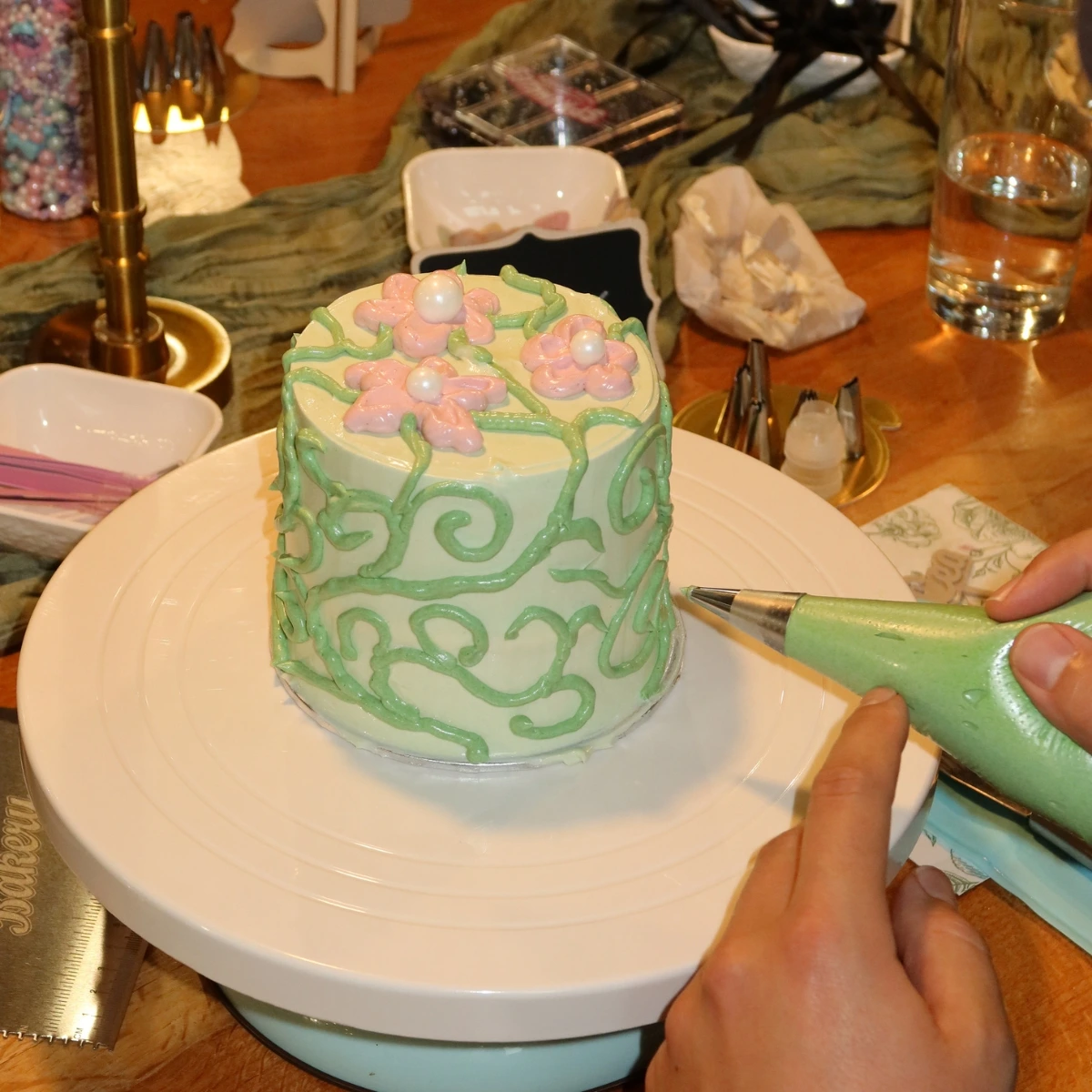 Bento-Cake in der Bearbeitung