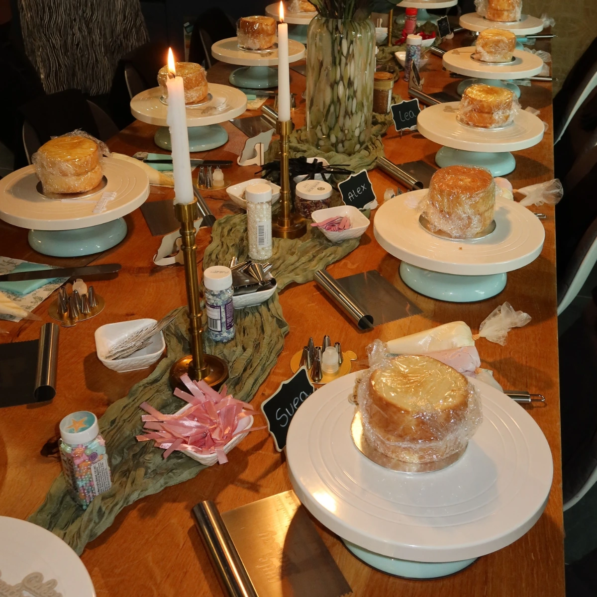 Gedeckter Tisch